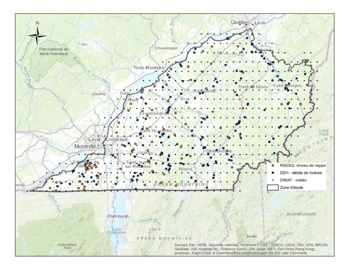 Recharge des aquifères et contribution des eaux souterraines aux débits de base des cours d’eau – conditions passées, actuelles et futures